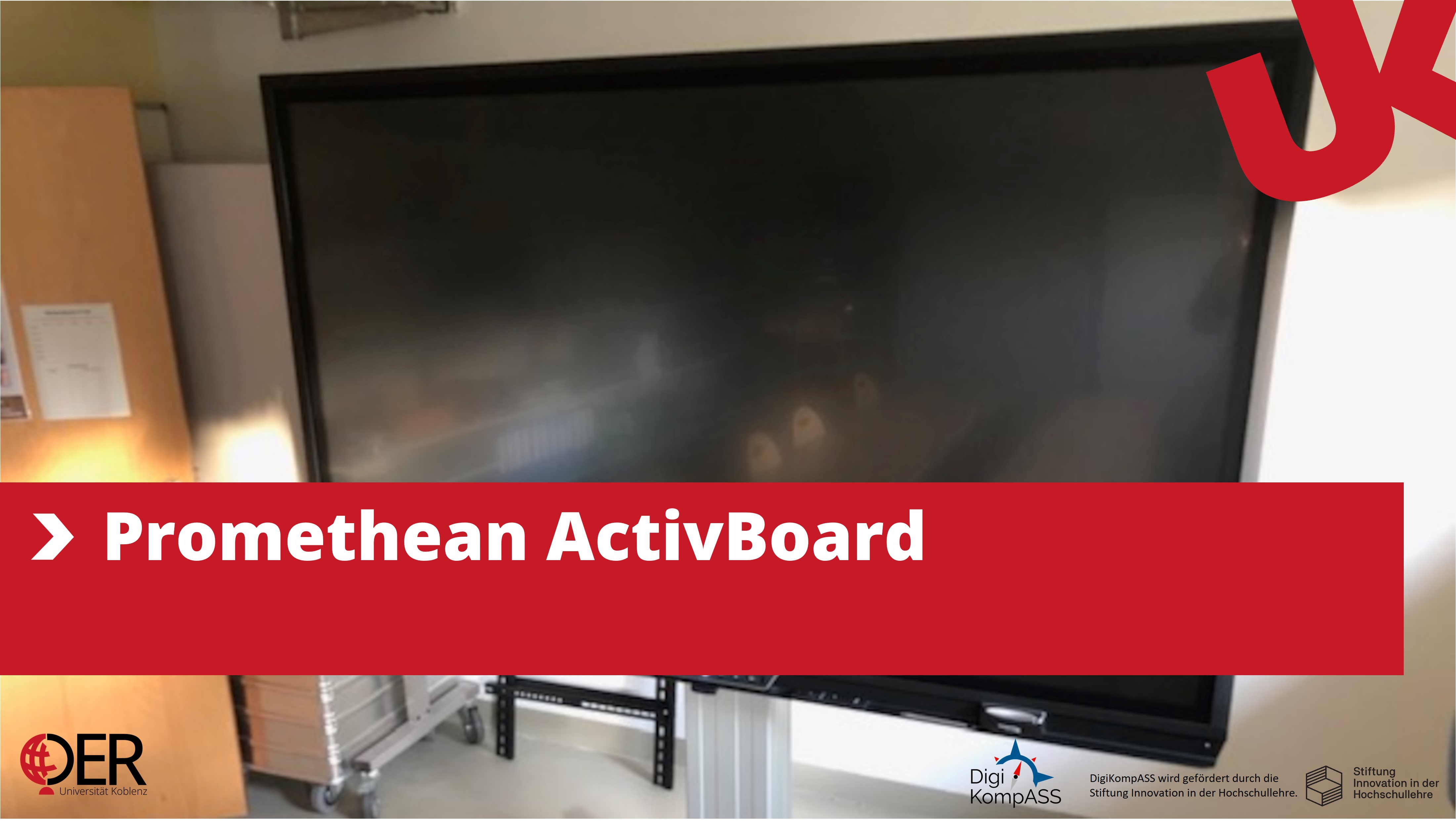 Vorschaubild Videotutorial "Promethean ActivBoard"
