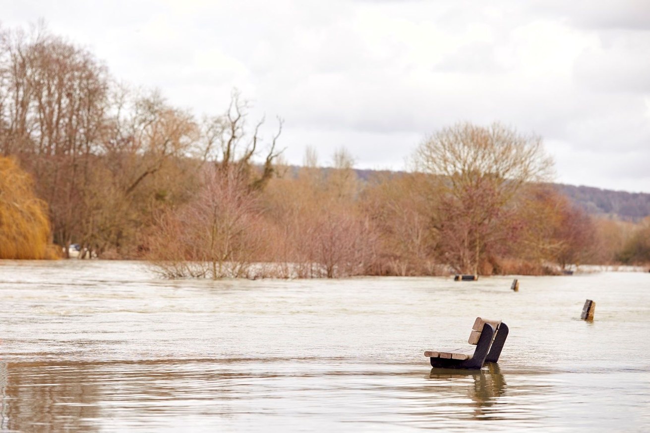 Auch Hochwasser werden häufiger und extremer. Bild: Colourbox