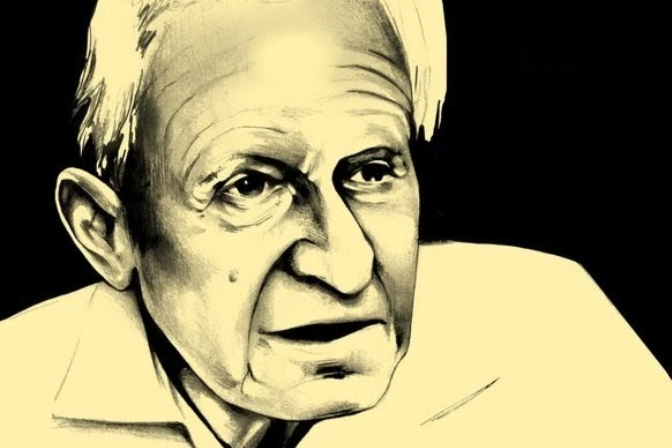 Herbert Marcuse, hier ein stilisiertes Bild der Internationalen Herbert Marcuse Gesellschaft, gehörte zu den Gründungswissenschaftlern des Frankfurter Instituts für Sozialforschung (IfS). Bild: Internationale Herbert Marcuse Gesellschaft